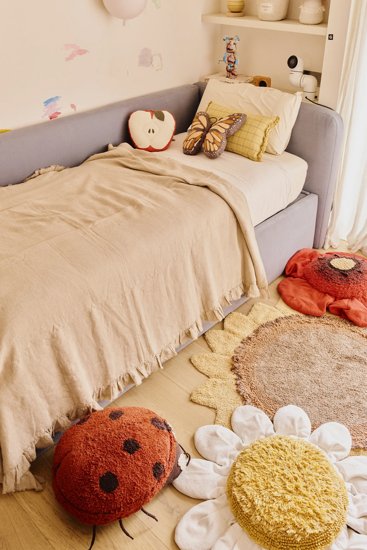 Lorena Canals Floor Cushion - Maria The Ladybug