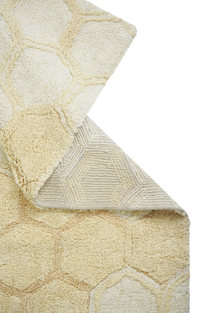 Maschinenwaschbarer Teppich von Lorena Canals – Süßer Honig
