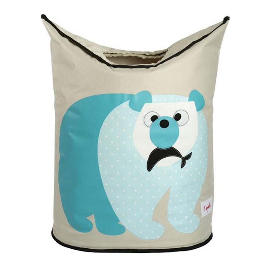 3 Sprouts Laundry Hamper - Polar Bear