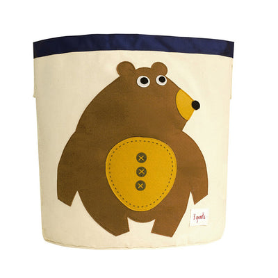 3 Sprouts Toy Storage Bin - Bear