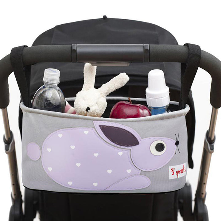 3 Sprouts Kinderwagen-Organizer - Kaninchen