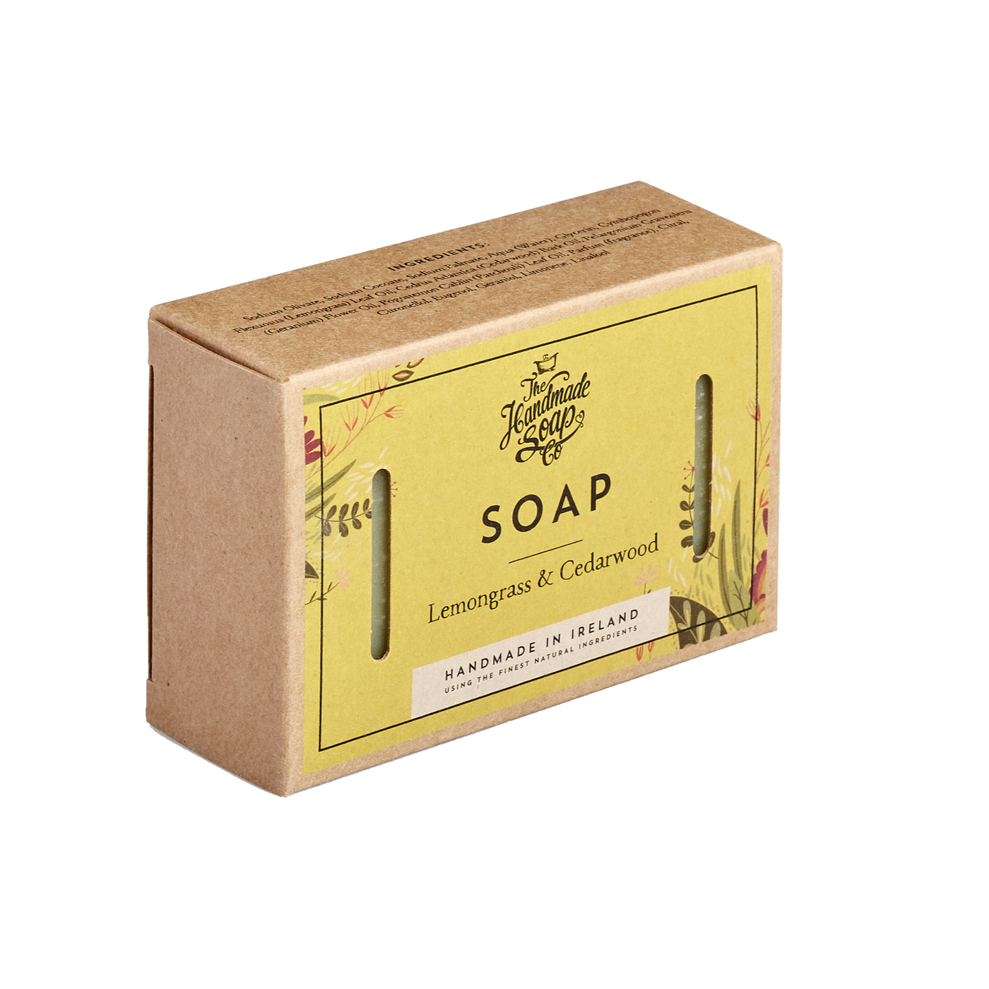 The Handmade Soap Company Soap Bar - Lemongrass & Cedarwood