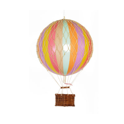 Authentic Models Hot Air Balloon - Pastel Rainbow (Various Sizes)