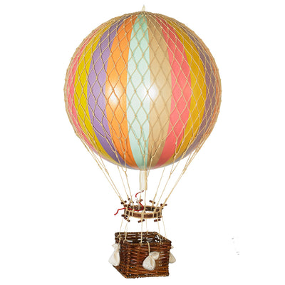 Authentic Models Hot Air Balloon - Pastel Rainbow (Various Sizes)