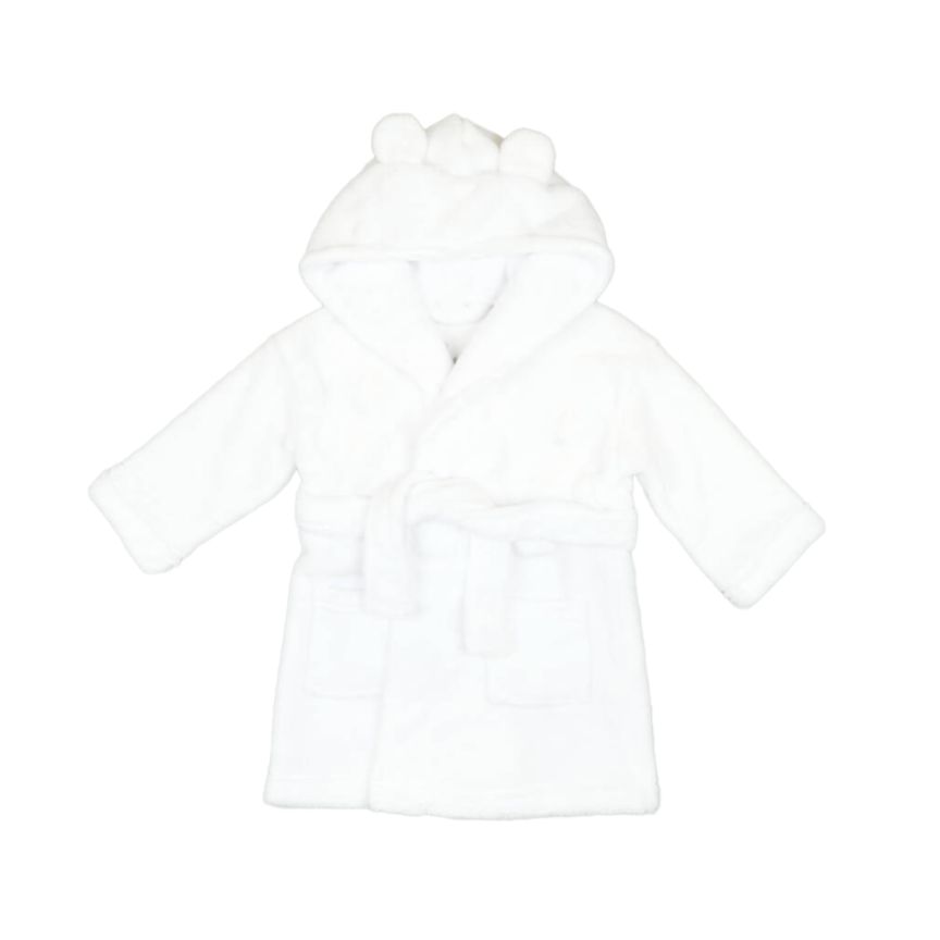 Personalised Baby Bathrobe With Ears