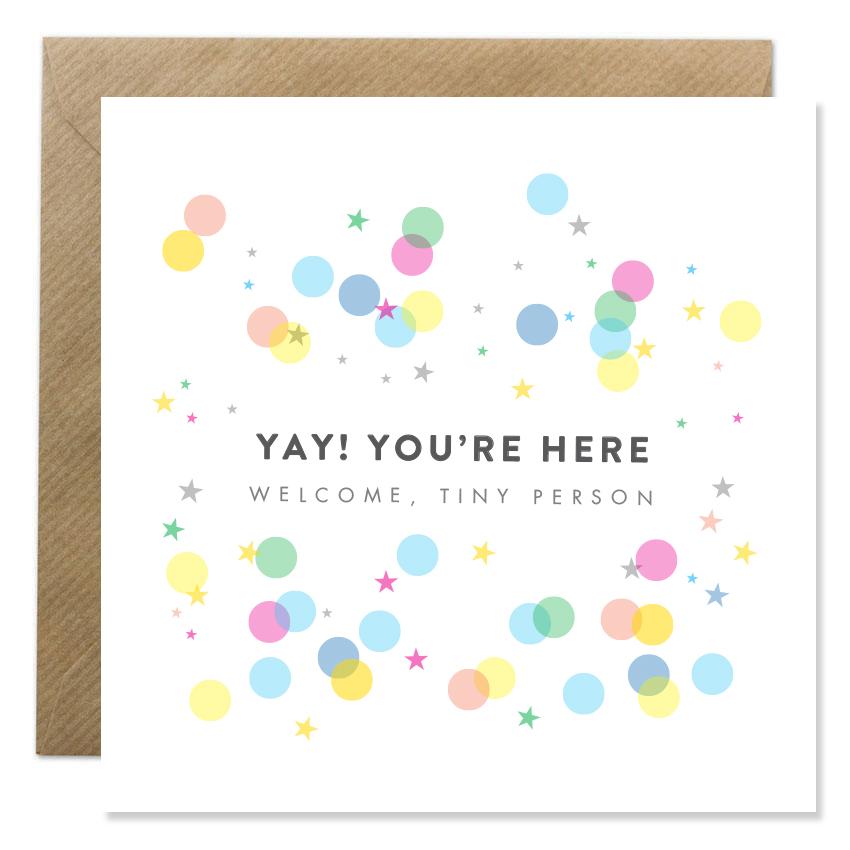 Gift Card  - 'Yay You're Here
