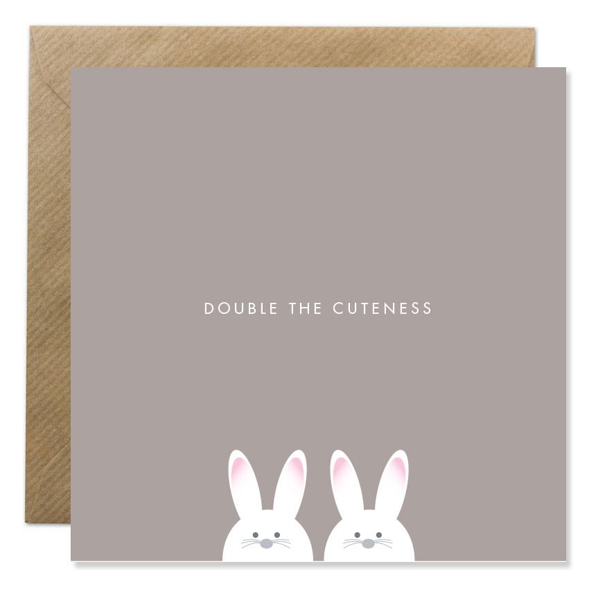 Gift Card  - 'Double The Cuteness'