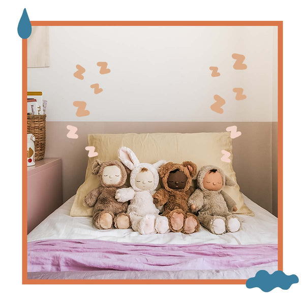 Olli Ella Cozy Dozy Dinkum Dolls - Bunny Moppet