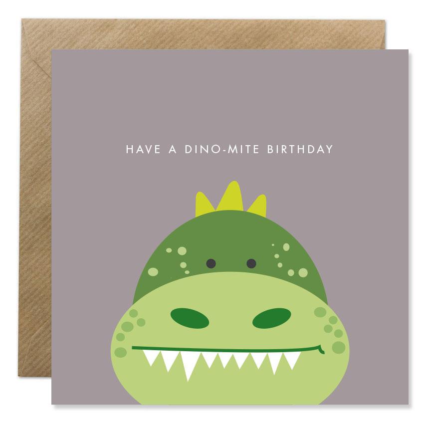 Gift Card  - Dino Mite Birthday