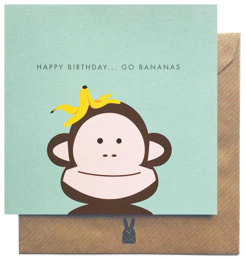 Gift Card  - Happy Birthday Go Bananas