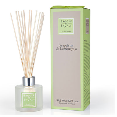 Brook & Shoals Reed Diffuser - Grapefruit & Lemongrass