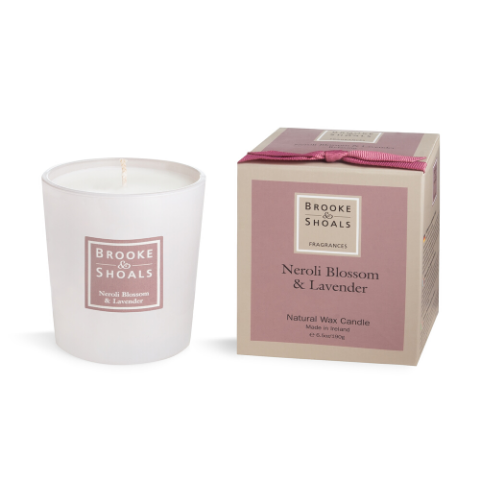 Brooke & Shoals Scented Candle- Neroli Blossom & Lavender