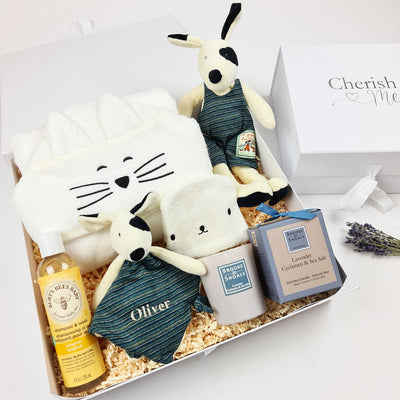 Julius Bath & Bedtime Personalised Baby Gift Box