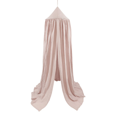 Cotton & Sweets Linen Canopy - Powder Pink