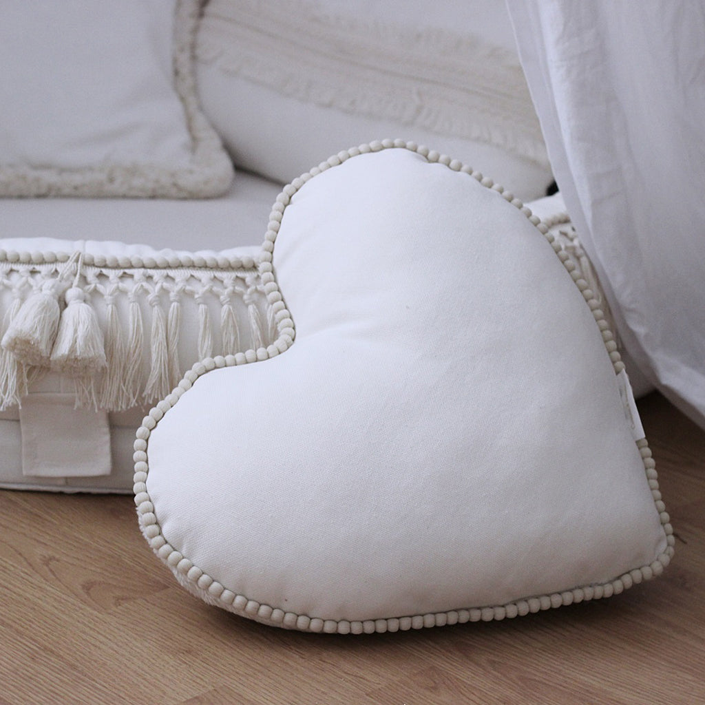 Cotton & Sweets Boho Cushion - Bubble Heart