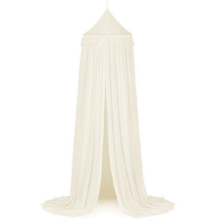 Cotton &amp; Sweets Boho-Betthimmel – Vanille