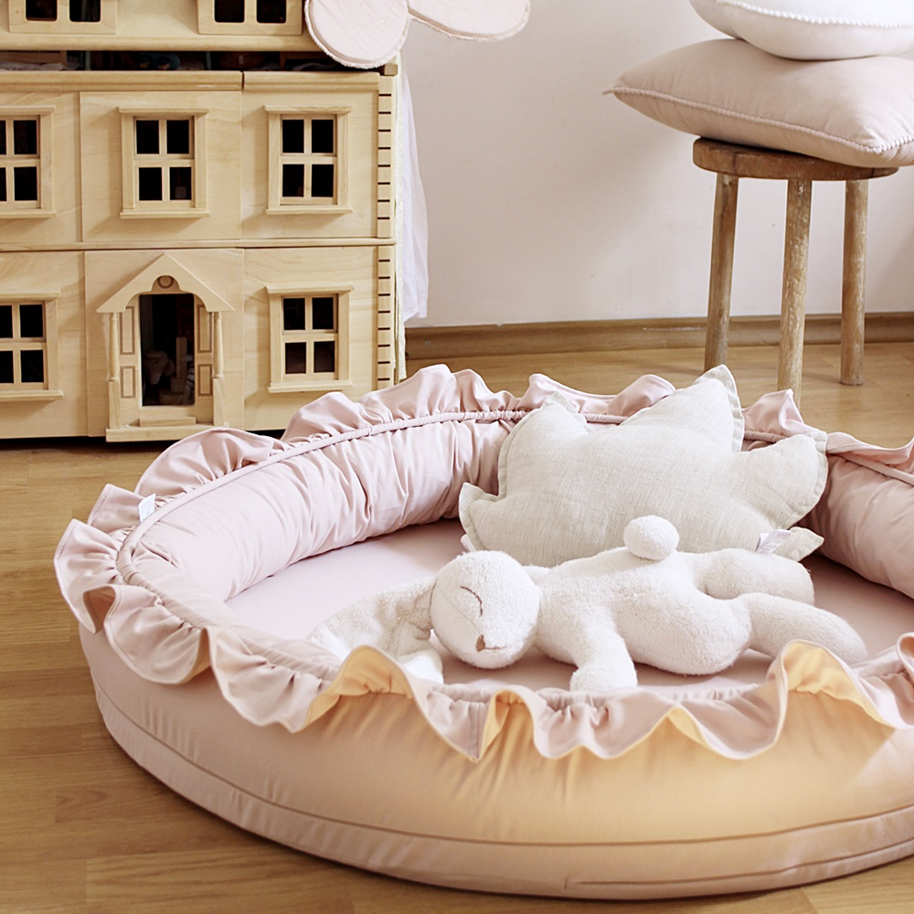Nid d'ange en coton Cotton &amp; Sweets - Rose poudré