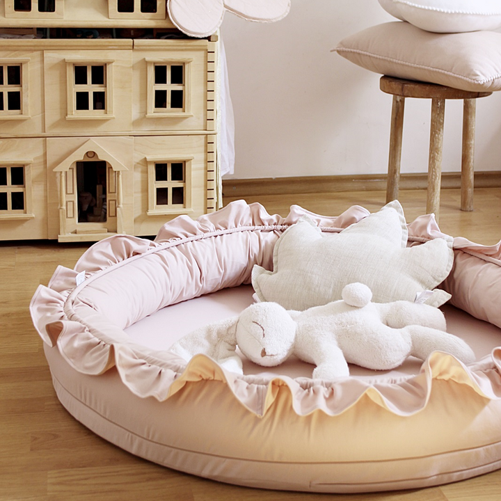 Nid d'ange en coton Cotton &amp; Sweets - Rose poudré