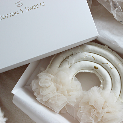 Cotton & Sweets Rainbow Mobile - Vanilla
