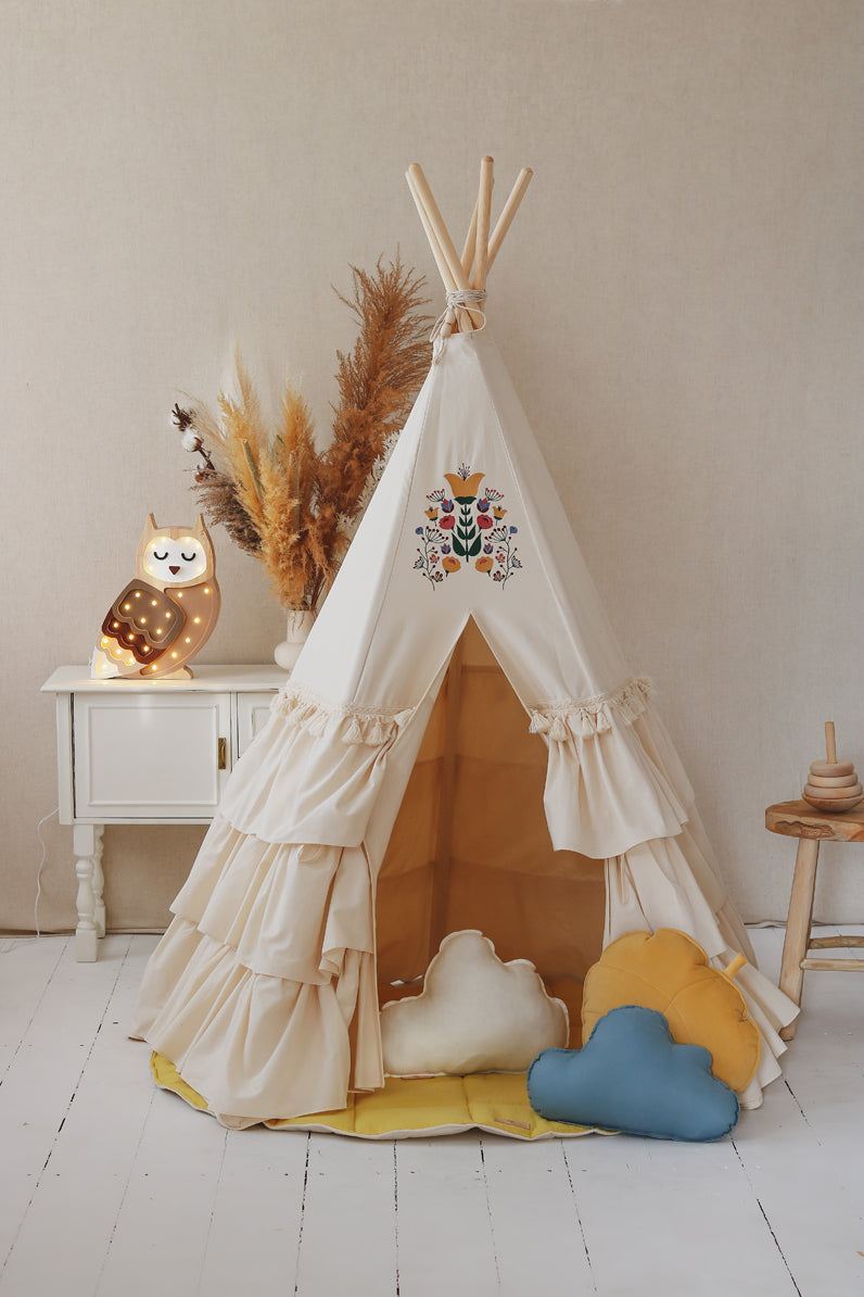 tipi zelt handmade Folk Tipi Zelt – Josh & Jenna