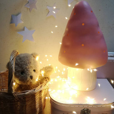 Heico Mushroom Lamp - Pink