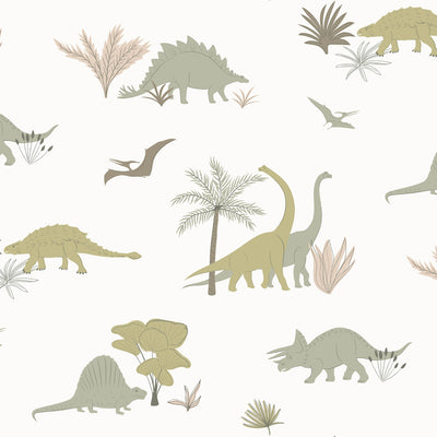 Hibou Home Dinosaur Wallpaper