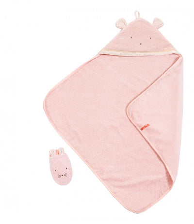 Moulin Roty Il était Une Fois Hooded Baby Towel Set