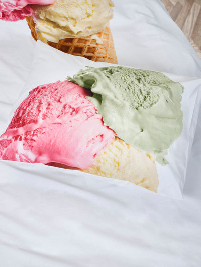 Snurk Ice Cream Organic Bedding Set