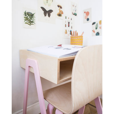 In2Wood Kids Desk - Pink