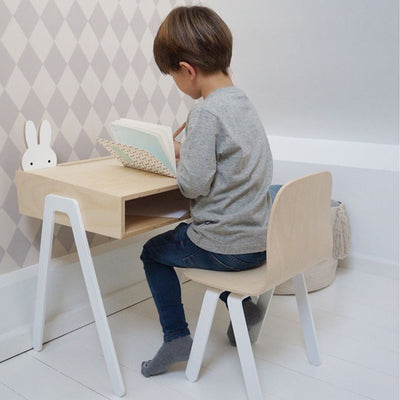 In2Wood Kids Desk - White