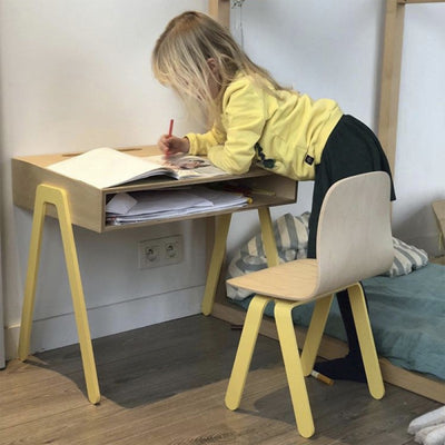 In2Wood Kids Desk - Yellow