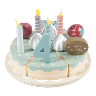 Little Dutch Wooden Birthday Cake
