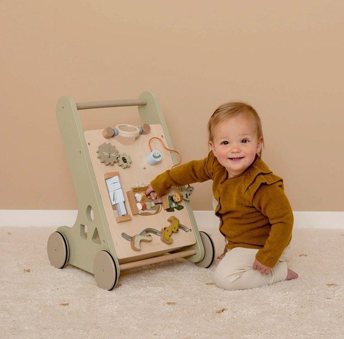 Little Dutch Wooden Baby Activity Walker