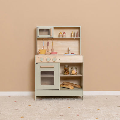 Little Dutch Wooden Toy Kitchen - Mint