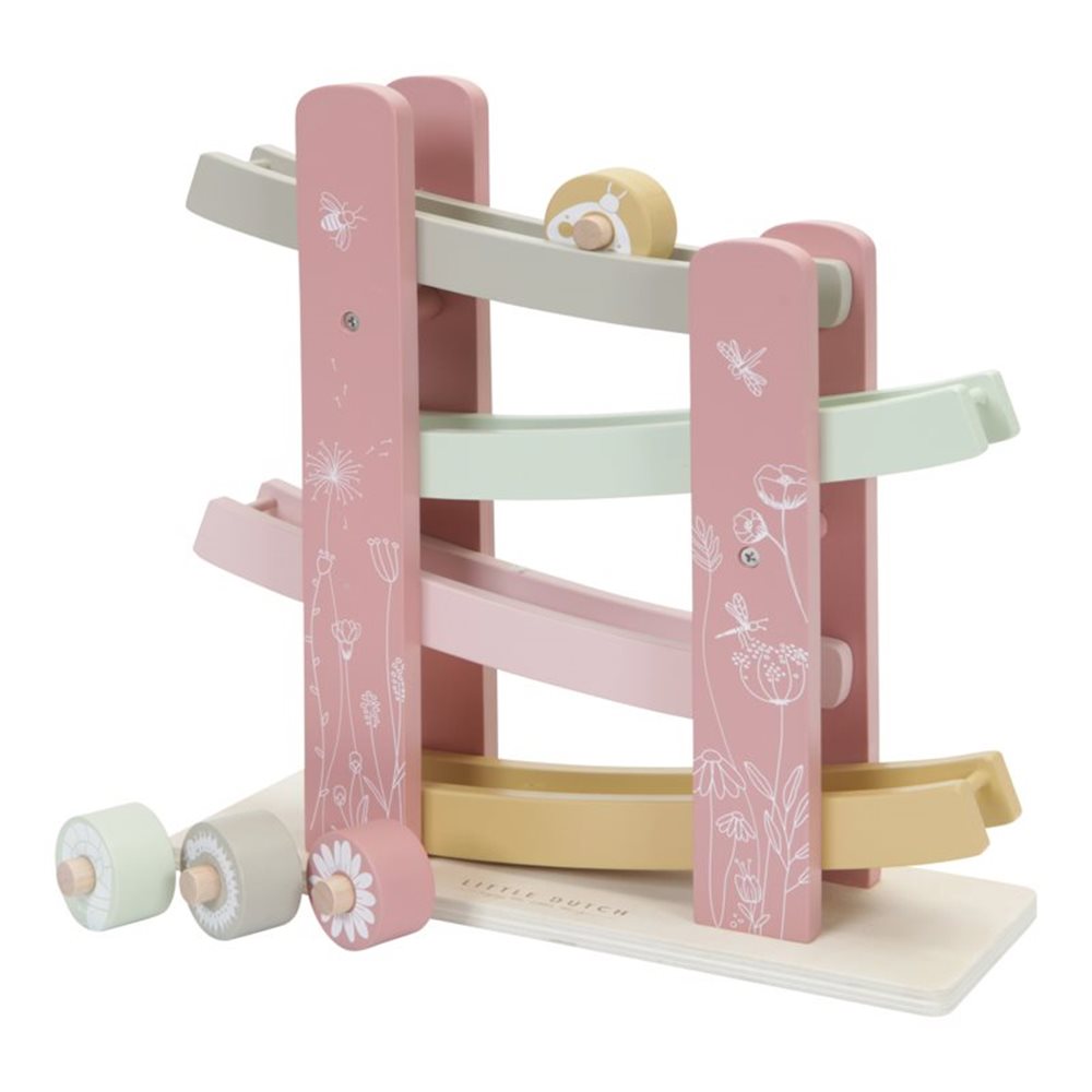 Little Dutch Wooden Toy Race Track - Pink