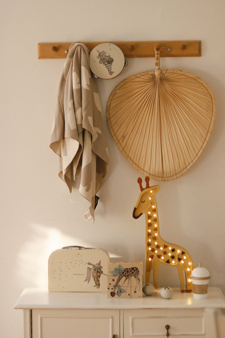 Lampe girafe Little Lights | Jaune africain