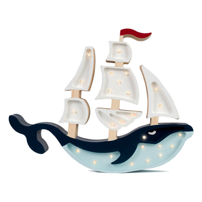 Little Lights Ship Lamp | Navy