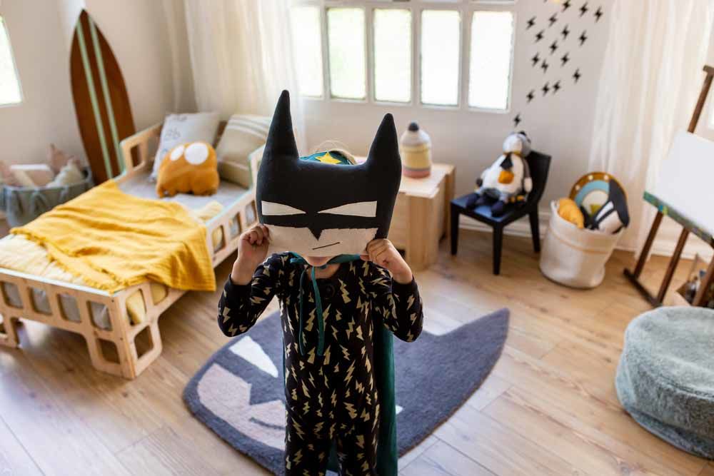 Lorena Canals Knitted Batboy Cushion