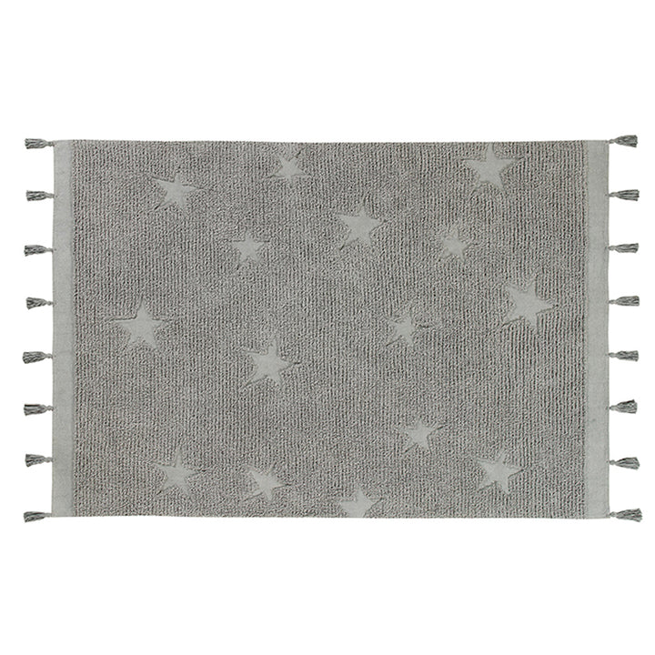 Tapis lavable en machine Lorena Canals - Hippy Star Grey