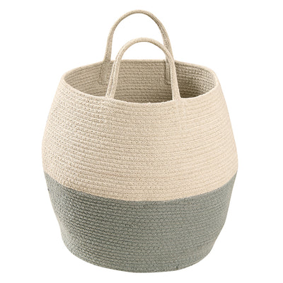 Lorena Canals Cotton Basket - Zoco Vintage Blue/Natural