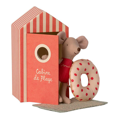 Maileg Beach Cabin Mice - Little Sister