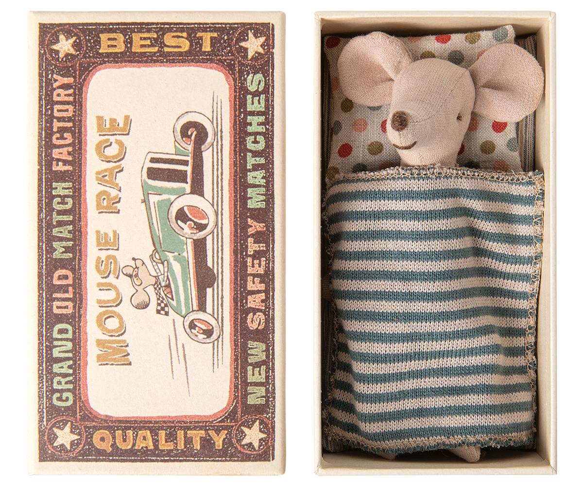 Maileg Mouse in a Matchbox - Big Brother