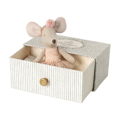 Maileg Dance Mouse in a Day Bed - Little Sister