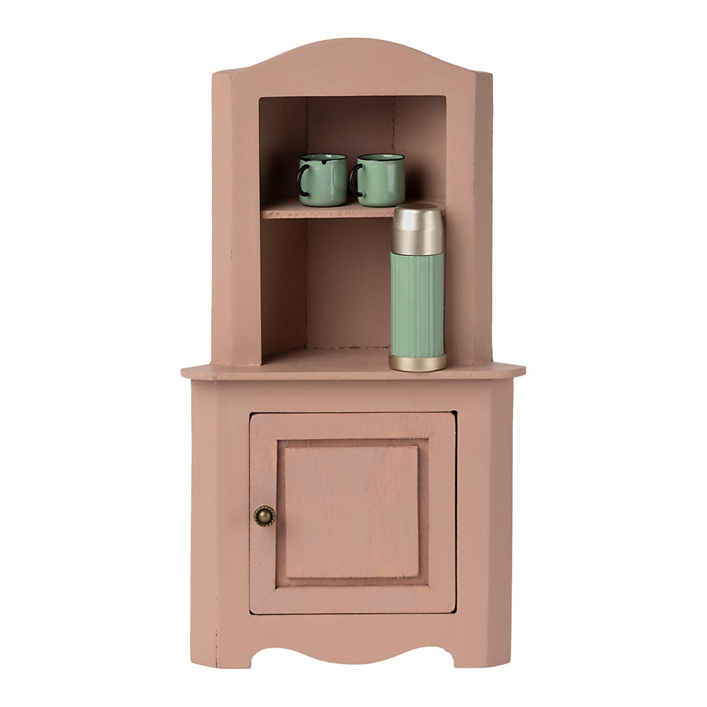 Maileg Miniature Corner Cabinet - Rose