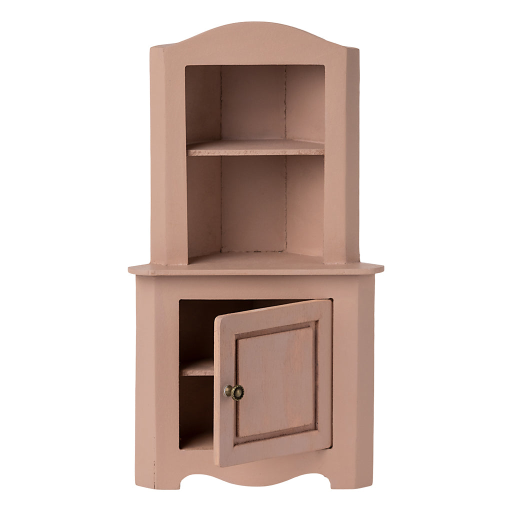 Maileg Miniature Corner Cabinet - Rose