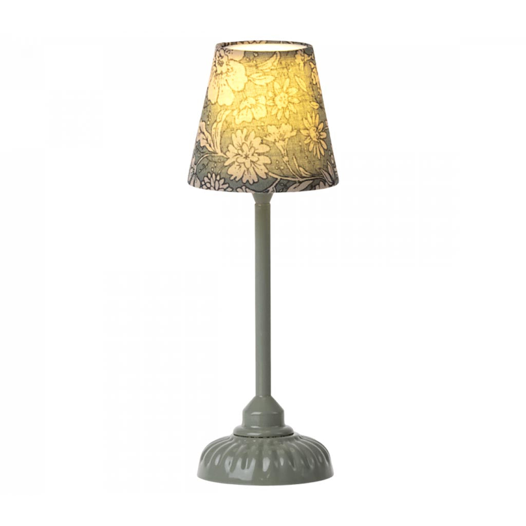 Maileg Vintage Floor Lamp - Dark Mint