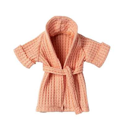 Maileg Mouse Bathrobe - Coral