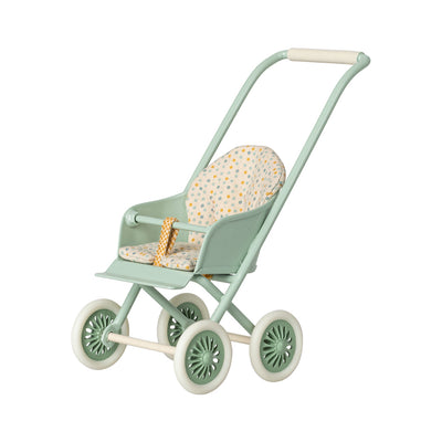 Maileg Micro Stroller - Mint