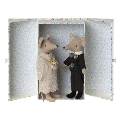 Maileg Wedding Mice Couple In A Box