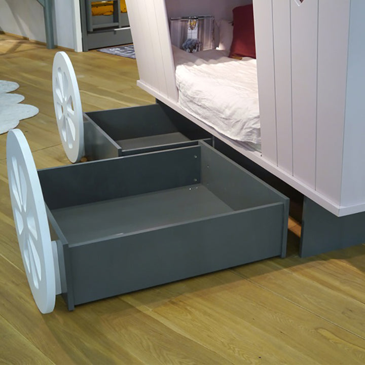Mathy By Bols Princess Carriage Childs Single Bed - Colour Lacquer (20+ Colours)